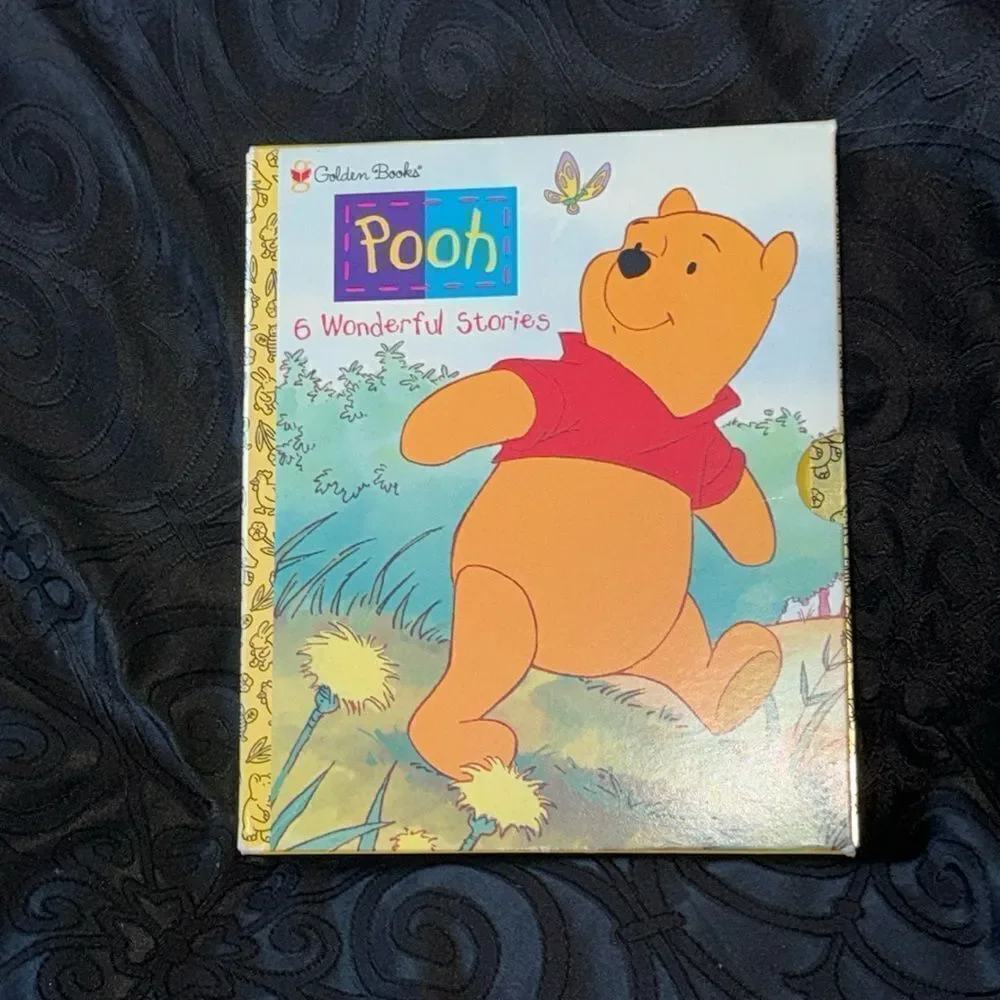 Vintage Disney POOH golden books set